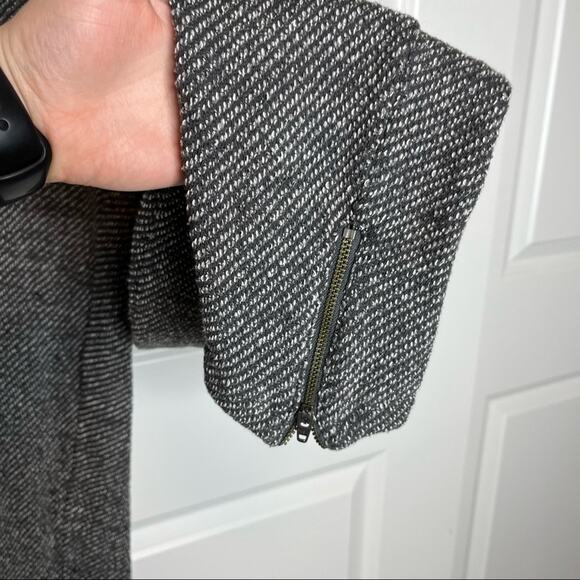 Madewell Black & White Knit Zip Pull On Joggers Size Small - Picture 2 of 7